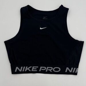 Nike Black and Gray Sports Bra